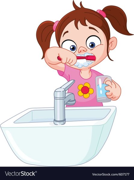 Умывание мультяшное