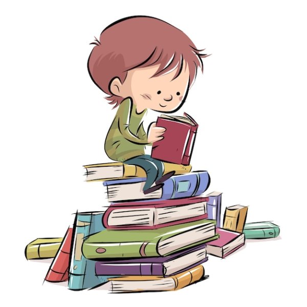 Ученик с книжкой