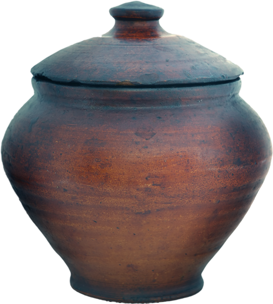 Чугунный горшок