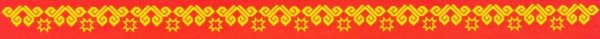 Чувашский орнамент в полосе