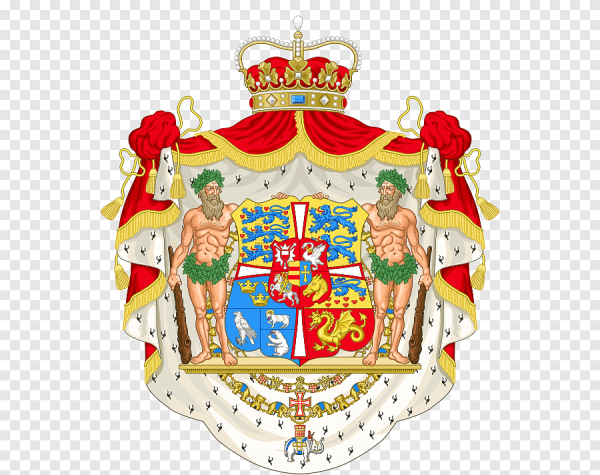 Королевский герб Дании