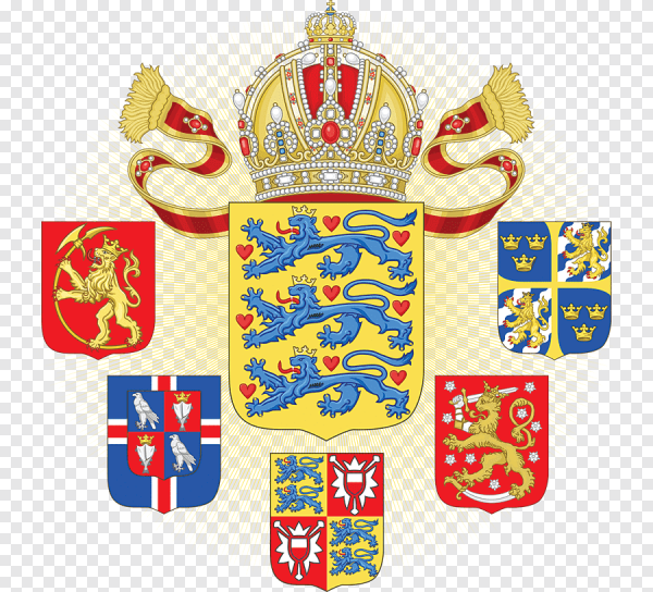 Королевство Дания герб