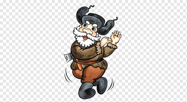 Старичок мультяшный