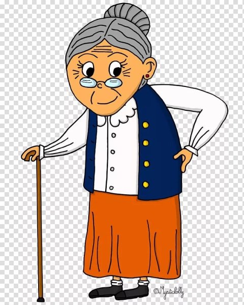 Бабка мультяшная