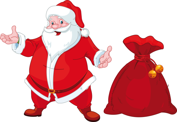 Дед Мороз без фона