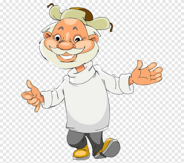 Мультяшный дед