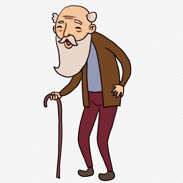 Нарисовать старика