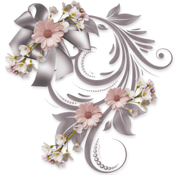 Элементы для фотошопа цветы