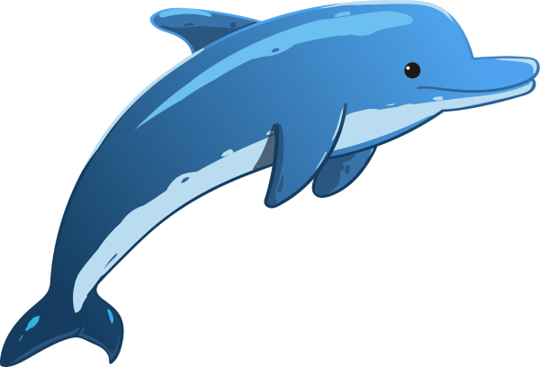 Дельфин рисунок