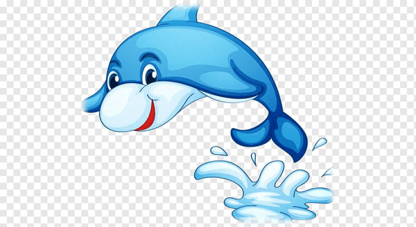 Мультяшные дельфинчики