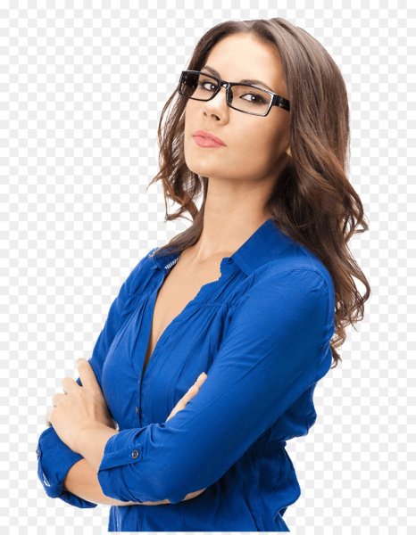 Девушка в очках