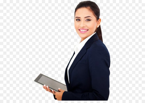 Бизнес леди без фона