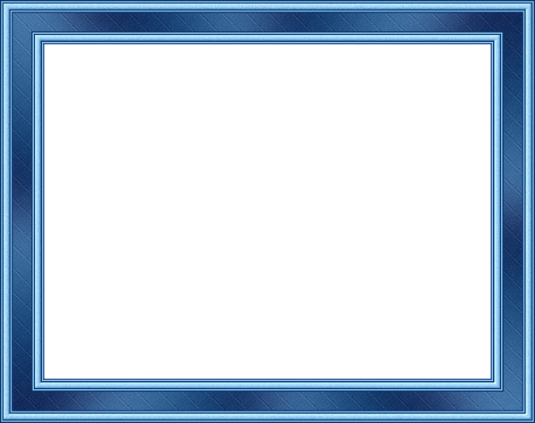 Синяя рамка для фотошопа