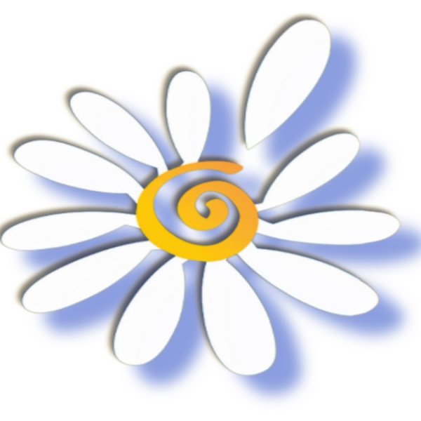 Ромашка логотип день семьи любви и верности