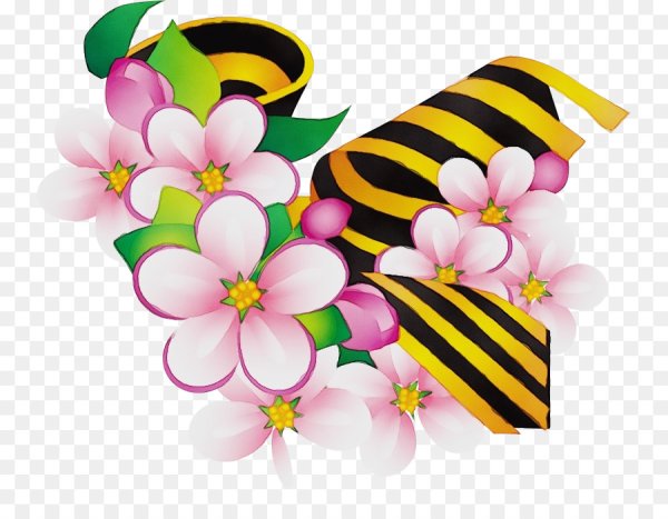 Цветы с георгиевской лентой