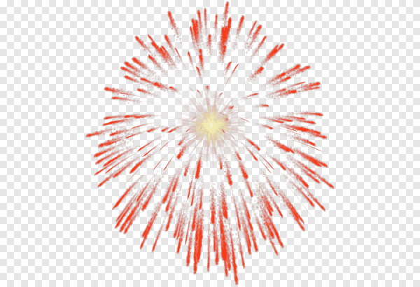 Салют на белом фоне