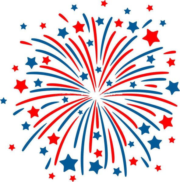 Фейерверк рисунок