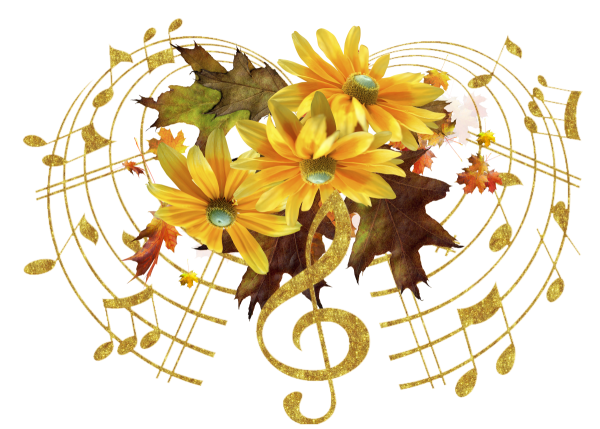 Нотки и осенние листья