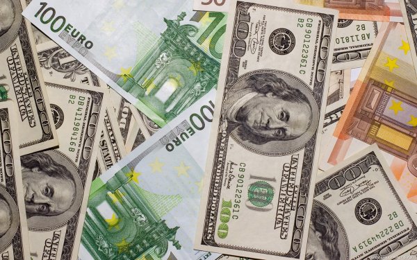 Обои денежные купюры