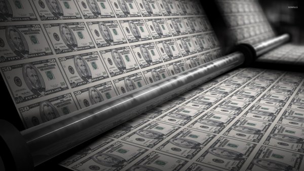 Обои деньги