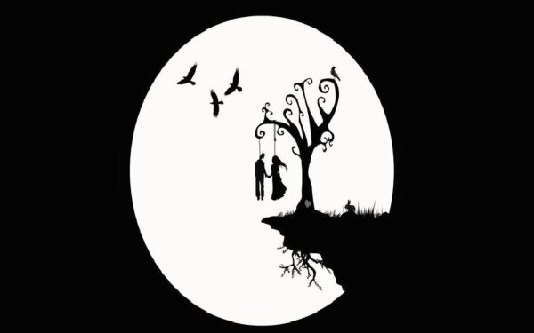 Депрессивные обои на телефон