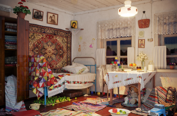 Комната в деревне у бабушки