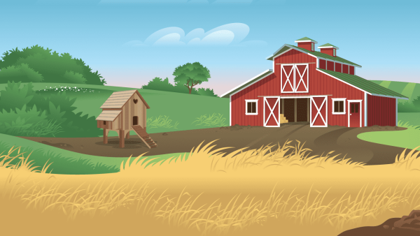 Ферма мультяшная