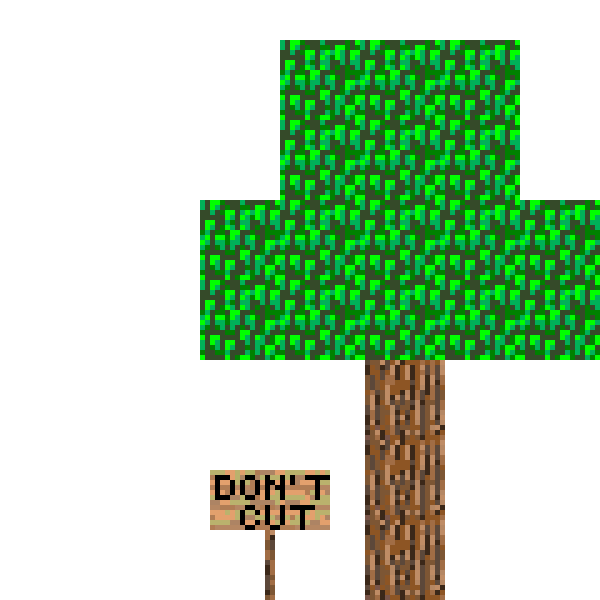 Дерево из майна