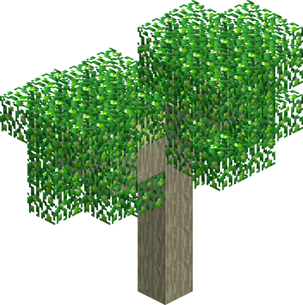 Дерево из МАЙНКРАФТА