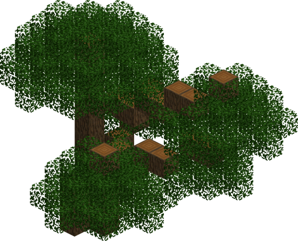 Дерево в МАЙНКРАФТЕ 2д