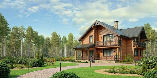 Загородный коттедж