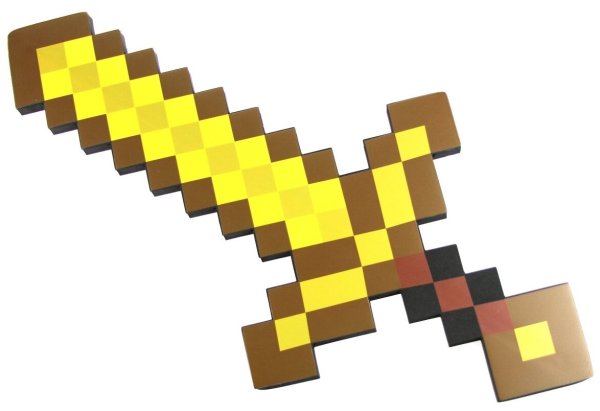 Золотой меч майнкрафт