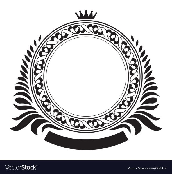 Красивый круг для логотипа