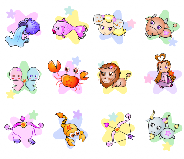 Детские знаки зодиака