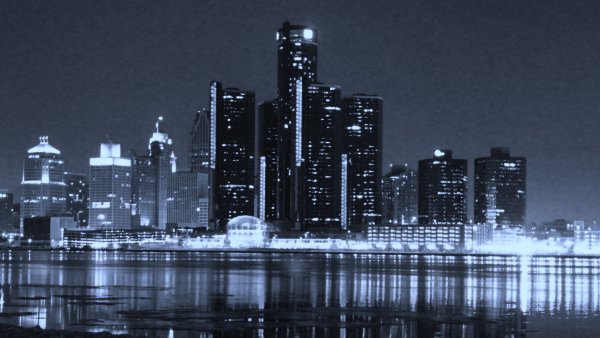 Ночной Детройт