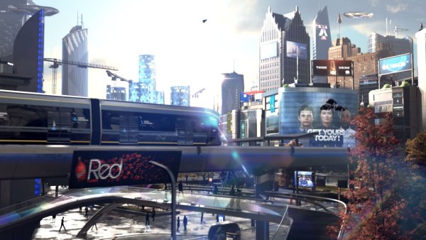 Detroit become Human город
