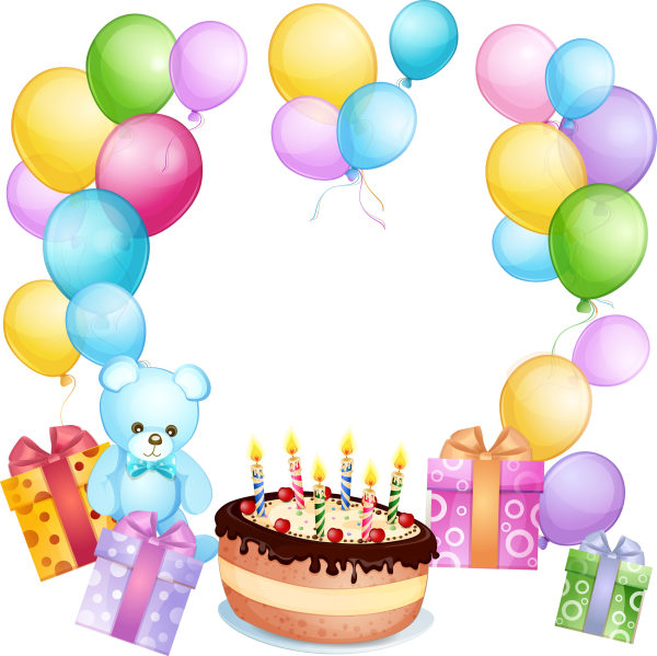 Фоны с днем рождения детские