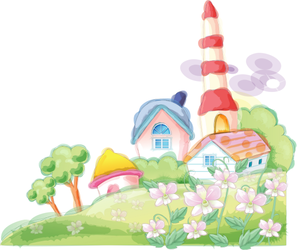 Сказочный домик картинки для детей