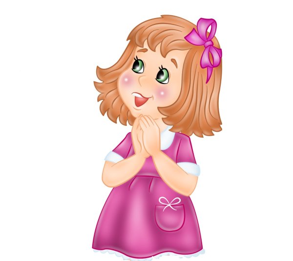 Мультяшная девочка