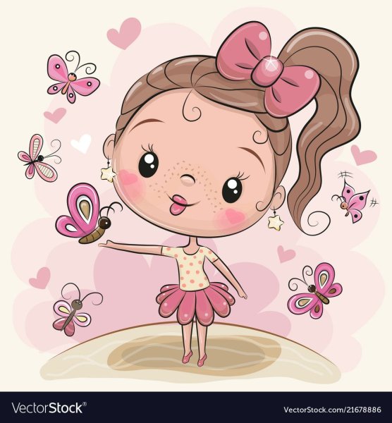 Иллюстрация для метрики девочки