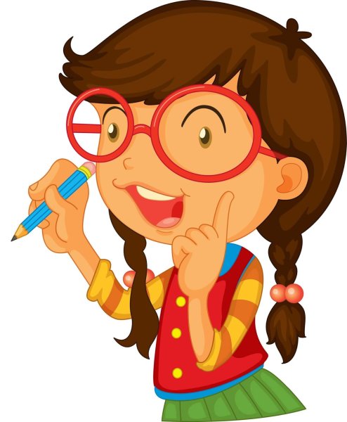 Умный мальчик мультяшка