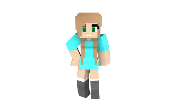 Девочка из МАЙНКРАФТА