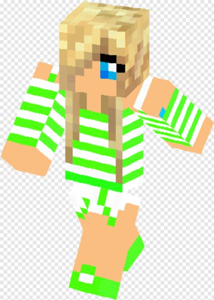 Персонаж для МАЙНКРАФТА девочка