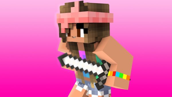 Красивые девушки в МАЙНКРАФТЕ