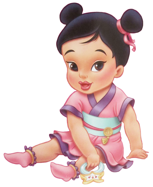 Мулан в детстве Дисней