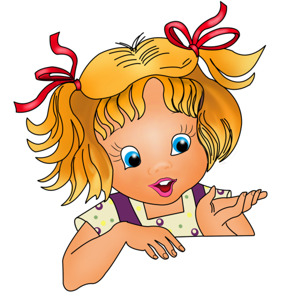 Мультяшная девочка