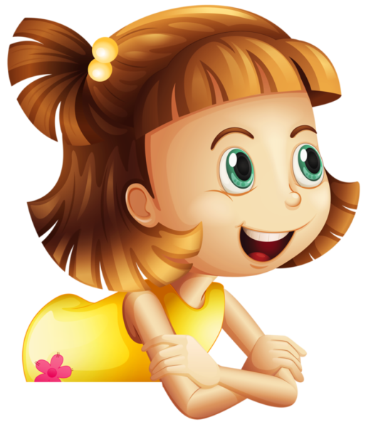 Девочка картинка для детей на прозрачном фоне