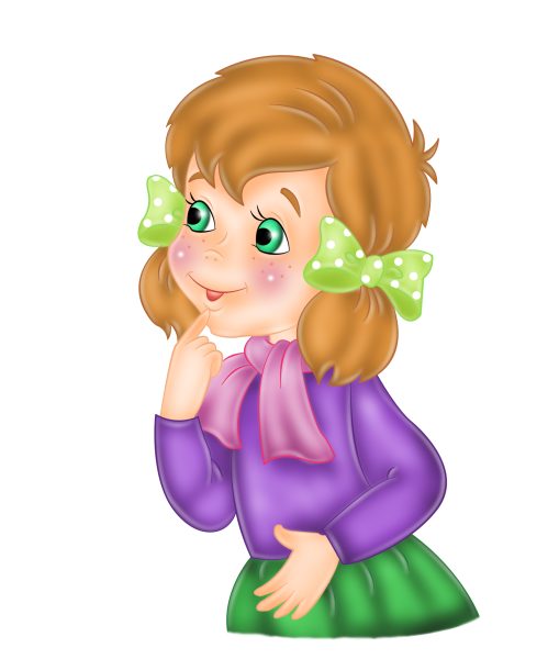 Девочка рисунок для детей