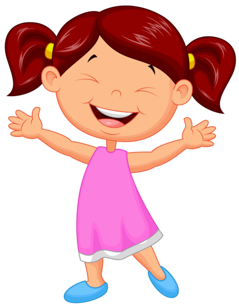 Девочка мультяшка