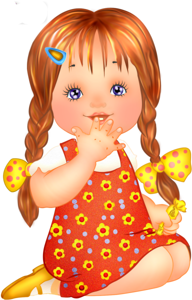Мультяшная девочка